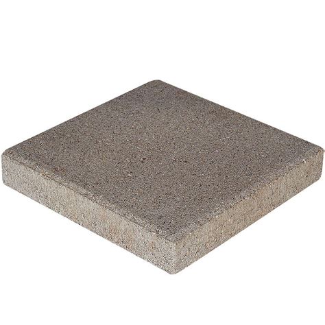 12 In X 12 In X 15 In Pewter Square Concrete Step Stone 71200 The