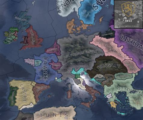 Hoi Europe Map