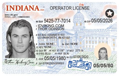 Many business places have standardized id cards that serve a professional purpose. Indiana (IN) Drivers License- Scannable Fake ID - IDViking ...
