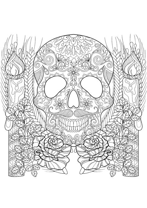 50 Best Ideas For Coloring Halloween Detailed Coloring Pages