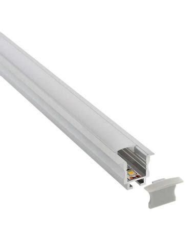 Kit Perfil Aluminio Teito Mini Para Tiras Led Metro