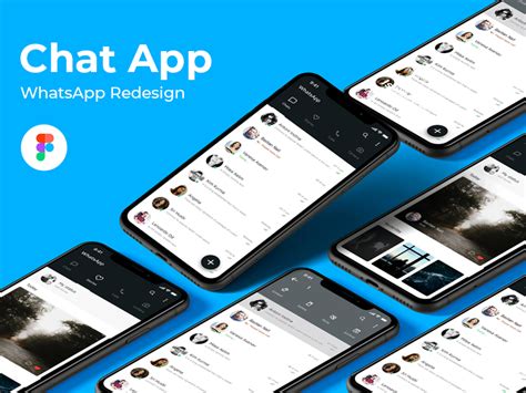 Chat App Whatsapp Redesign Concept Uplabs