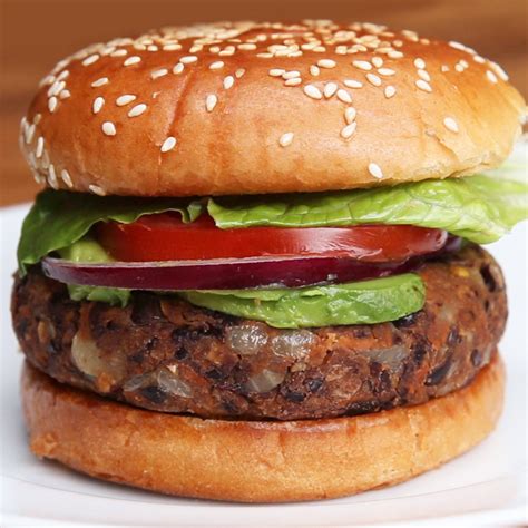 Black Bean Burgers Recipe By Maklano