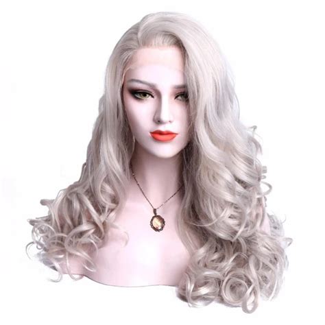 Gray Wigs African Americans Best Box Hair Dye For Grey Hair White Hair Wigsblonde Lace Wigs