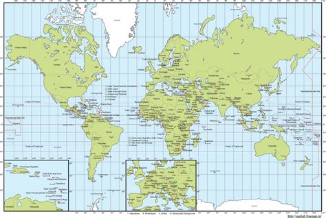 Mapa Del Mundo Con Nombres Y Capitales Eps By Gianferdinand On Deviantart