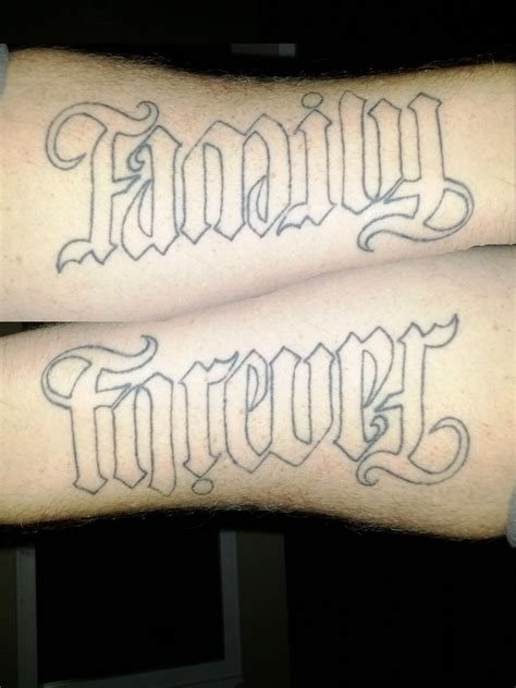 Family first tattoo design on forearm ideas for guys. Pin on Things I Believe In