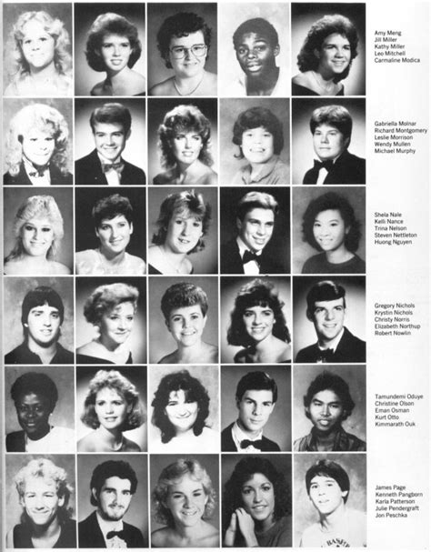 Class Of 1986 David H Hickman High School