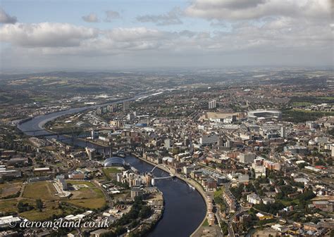 Aerial Photograph Of Newcastle Upon Tyne