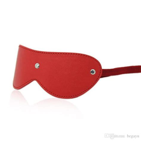 Sex Products Leather Blindfold Sexy Eye Mask Blindfold Sexy Eye Fetish Mask Restraints Party Eye