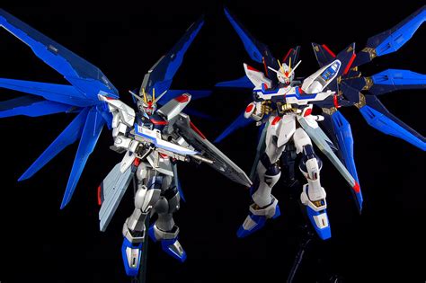 Freedom Gundam And Strike Freedom Gundam Twin Mat Mode P Raymondchen