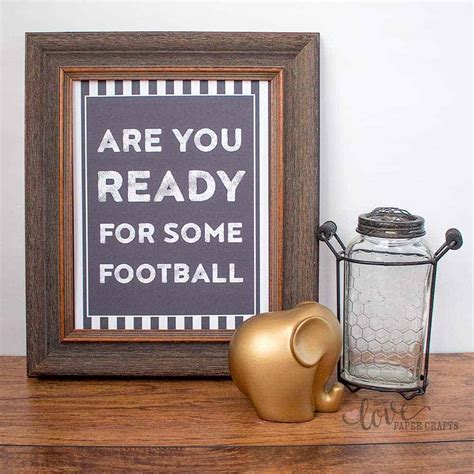 Maybe you would like to learn more about one of these? Are You Ready for Some Football Free Decor and Wall Art ...