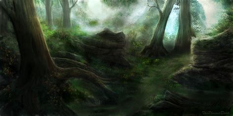 Deep Forest by JKRoots | Forest elf, Forest painting, Deep forest