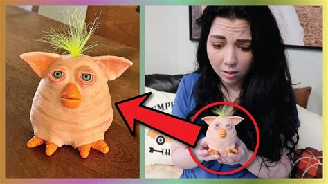 We Found A Hairless Furby So Creepy Youtube