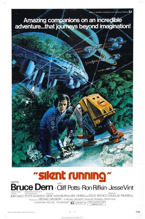 Silent Running De Douglas Trumbull 1972 Running Movies Horror