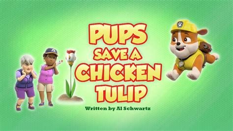Pups Save A Chicken Tulip Paw Patrol Wiki Fandom