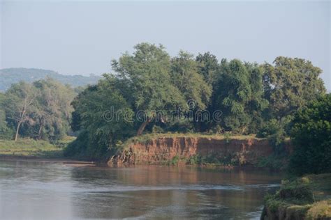 The Mighty Limpopo River In Kruger National Parksouth Africa Stock