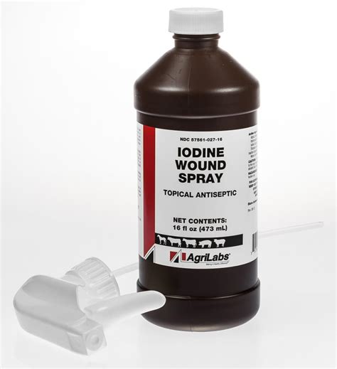 Iodine Wound Spray Santa Cruz Animal Health