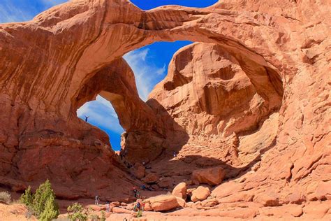 Double Arch Arches National Park Hiking