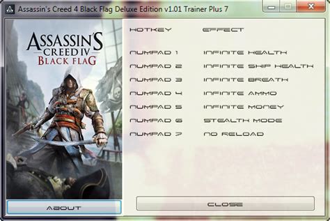 Assassin S Creed 4 Black Flag Trainer 7 1 01 GRIZZLY