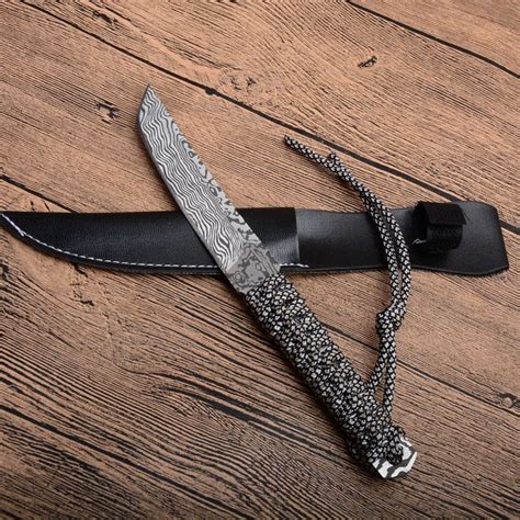 Promotion Small Katana Fixed Blade Knife 440c Tanto Blade Full Tant