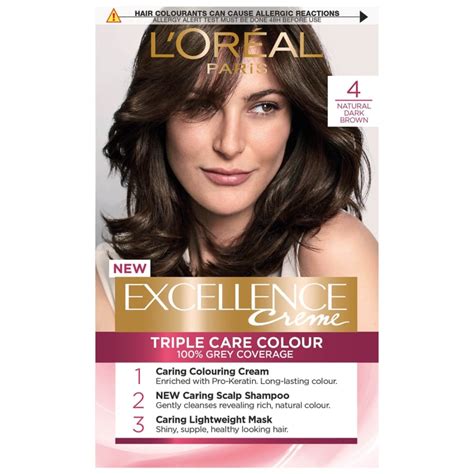 Loreal Excellence Creme Hair Dye Natural Dark Brown Bandm
