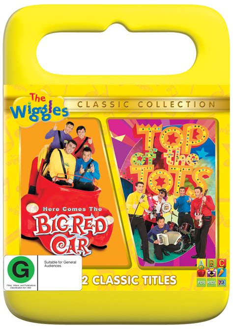 The Wiggles Here Comes Big Red Car Top Of The Tots 2 On 1 Dvd