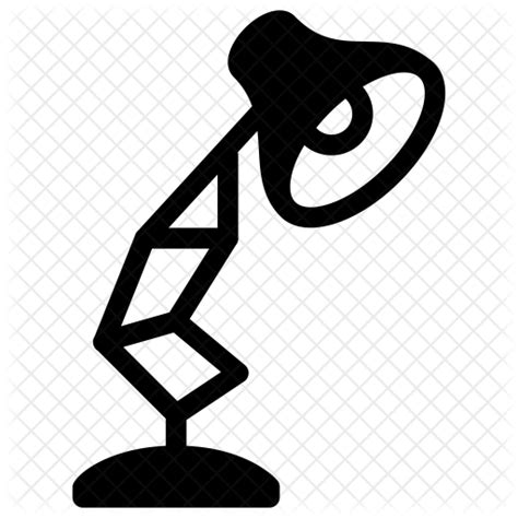 Free Pixar Lamp Icon Of Glyph Style Available In Svg Png Eps Ai