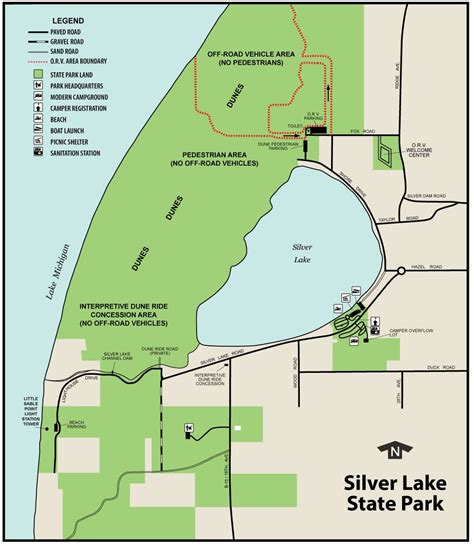 Silver Lake State Park Shoreline Visitors Guide