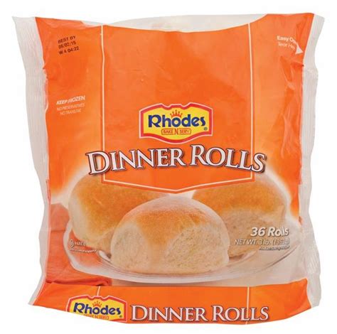 Rhodes Bake And Serve Frozen Dinner Rolls Dough 36 Count Hy Vee Aisles Online Grocery Shopping