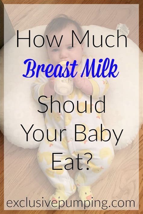 Each day, with an average of about 25 oz. How Much Milk Do Breastfed Babies Eat? | Baby eating ...