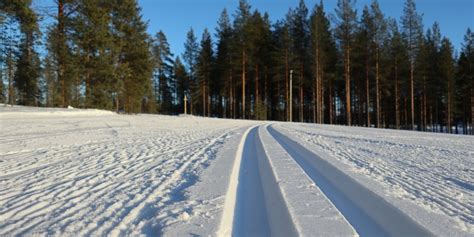 Alamaasto Illuminated Ski Trail 6 Km Vuokatti Finland Cross Country