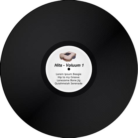 Vinyl Lp Record Album Clip Art At Vector Clip Art Online