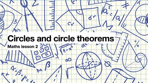 Gcse Maths Circles And Circle Theorems Presentation With Exam Questions