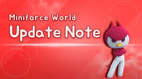Miniforce World January Update Note Youtube