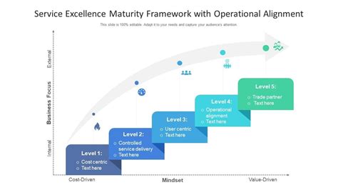 Service Excellence Maturity Framework With Operational Alignment Ppt