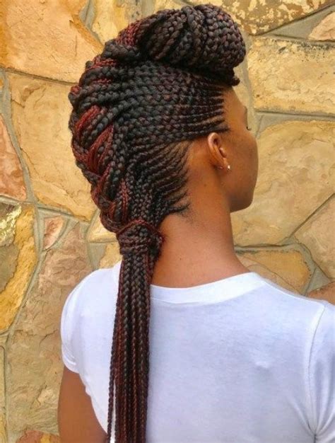 It is ideal for an oval. 63 Superb Mohawk Hairstyles for Black Women - New Natural ...