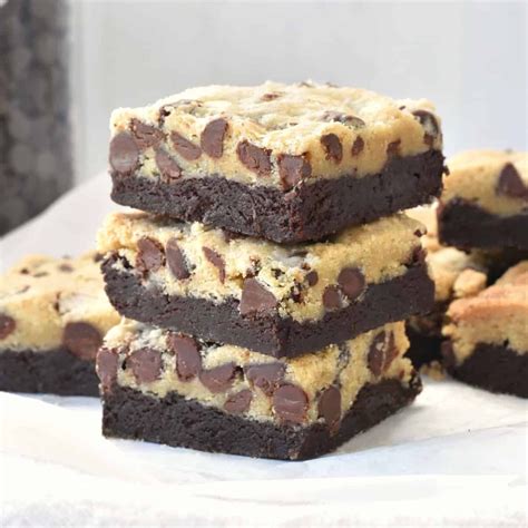 Brookies Brownie Cookies Recipe Easy Baking Recipes Desserts Chewy Chocolate Chip Brookies