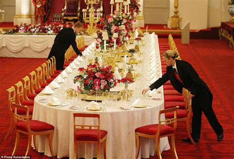 Inside The State Banquet How The Queen Treated President Trump To