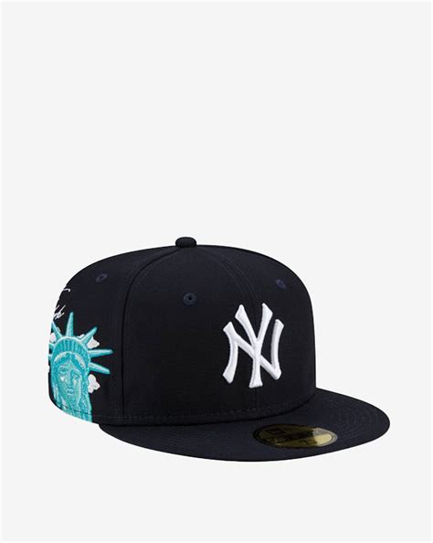 Shop New Era 59fifty New York Yankees Cloud Icon Hat 60243748 Blue