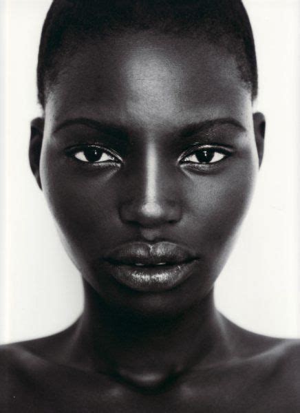 Akuol De Mabior Sudan Dark Skin Beauty Black Beauty Natural Beauty African Models