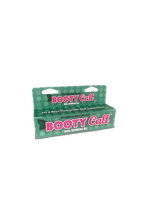 little genie booty call anal numbing gel mint 1 5oz