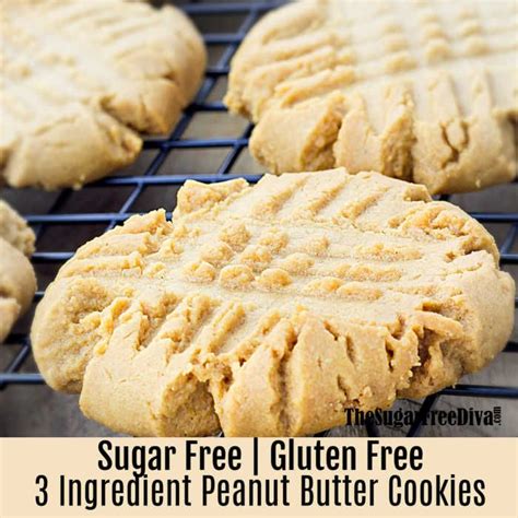 Diabetic biscuits in india diabetic sugar free cookies sugar free diabetic cookies. YUMMY! 3 Ingredient Sugar Free Peanut Butter Cookies # ...
