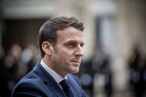 Le Pr Sident Fran Ais Emmanuel Macron