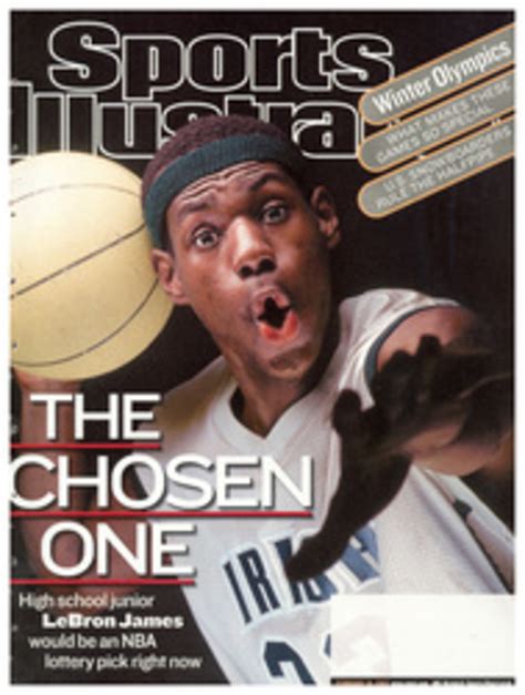 Lebron Jamess First Sports Illustrated Cover The Chosen One Sports