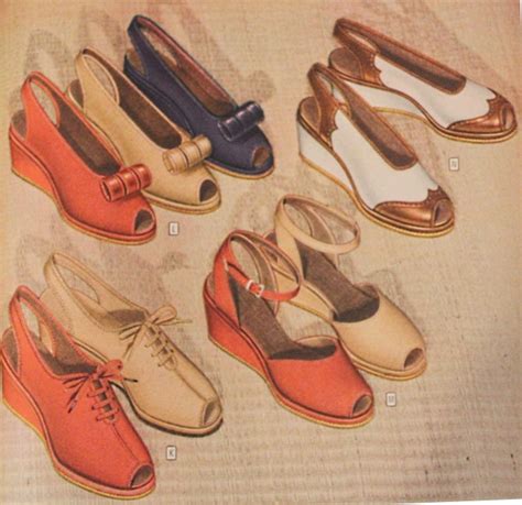 1940s Shoes Styles For Women History