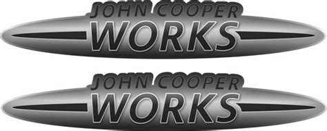 Zen Graphics John Cooper Works Decals Stickers Grey Black