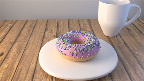 Blender Donut Behance