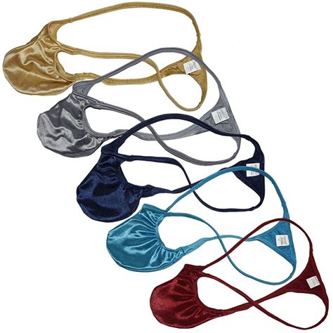 Buy Jaxfstk Men Athletic Shiny Micro T Back Guys Thongs Bikini String