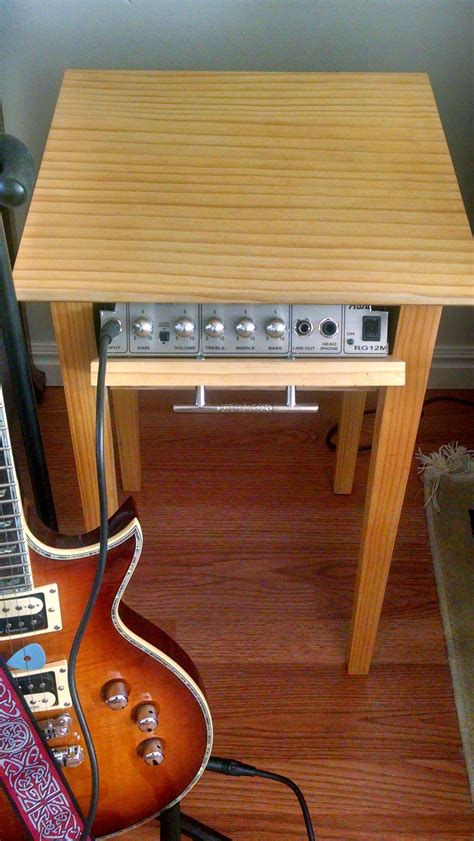 Klaver tõsiselt kannatamatu reading schematics. Guitar practice amp in an end table | Home music rooms ...
