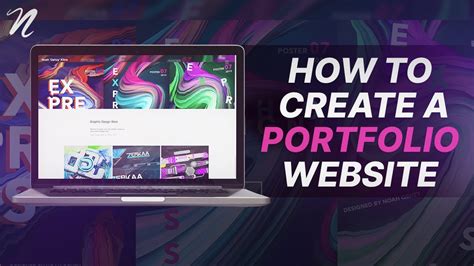 How To Create A Portfolio Website By Qehzy Youtube